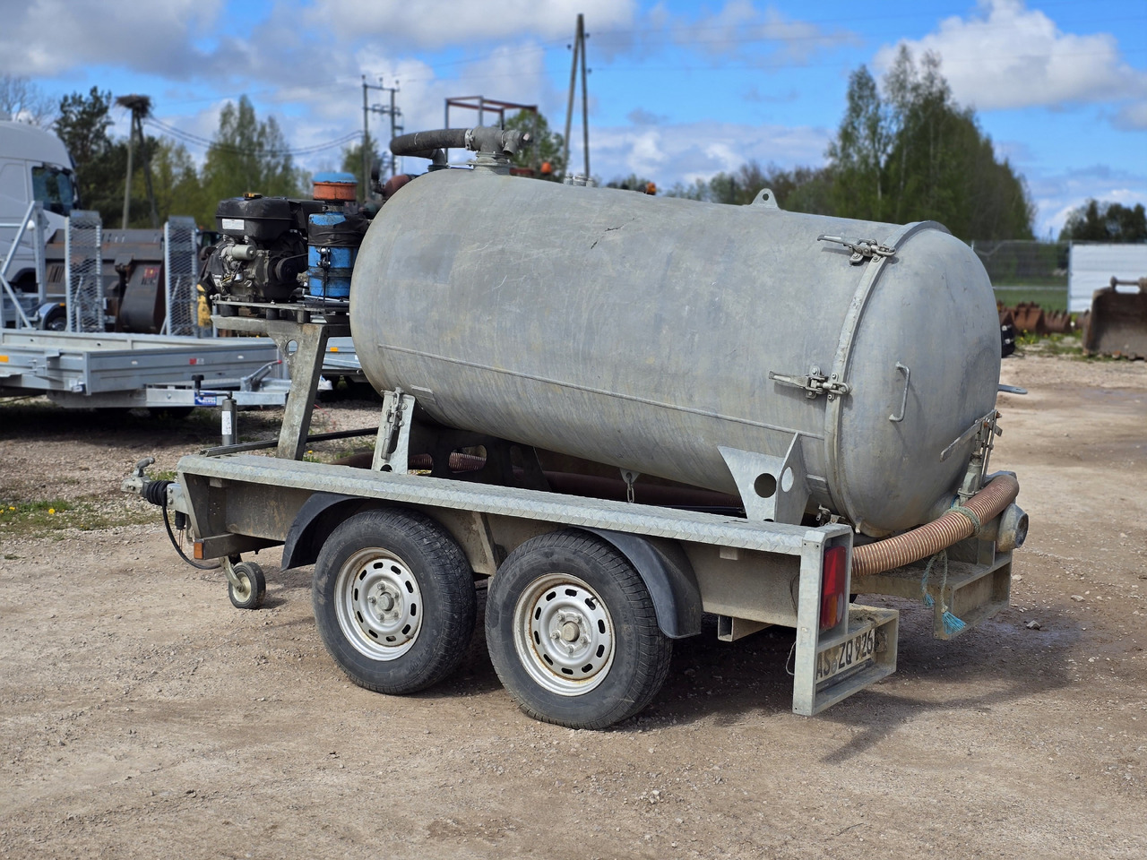 Bunnefeld Haren PAH3500 - Remorcă cisternă: Foto 5 Bunnefeld Haren PAH3500 - Remorcă cisternă: Foto 5