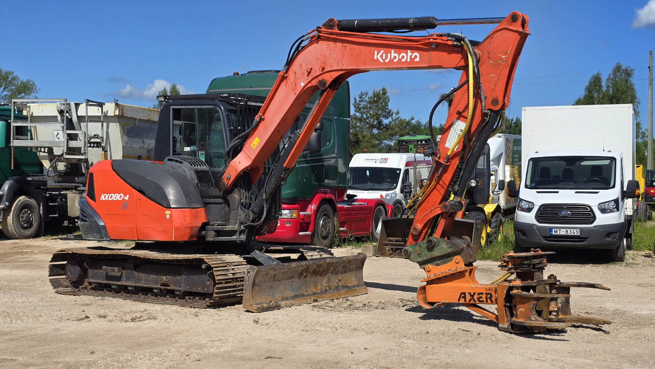 Kubota KX080-4, AXER 540 - Tractor forestier: Foto 3 Kubota KX080-4, AXER 540 - Tractor forestier: Foto 3