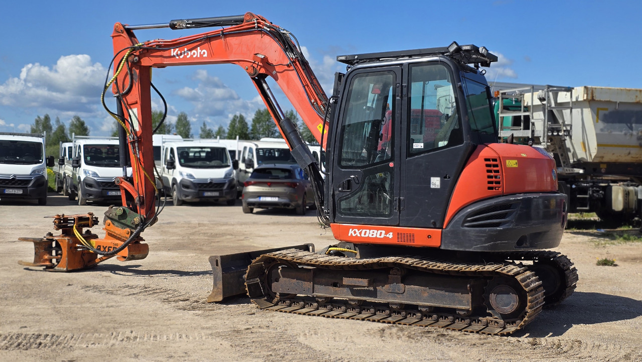Kubota KX080-4, AXER 540 - Tractor forestier: Foto 2 Kubota KX080-4, AXER 540 - Tractor forestier: Foto 2