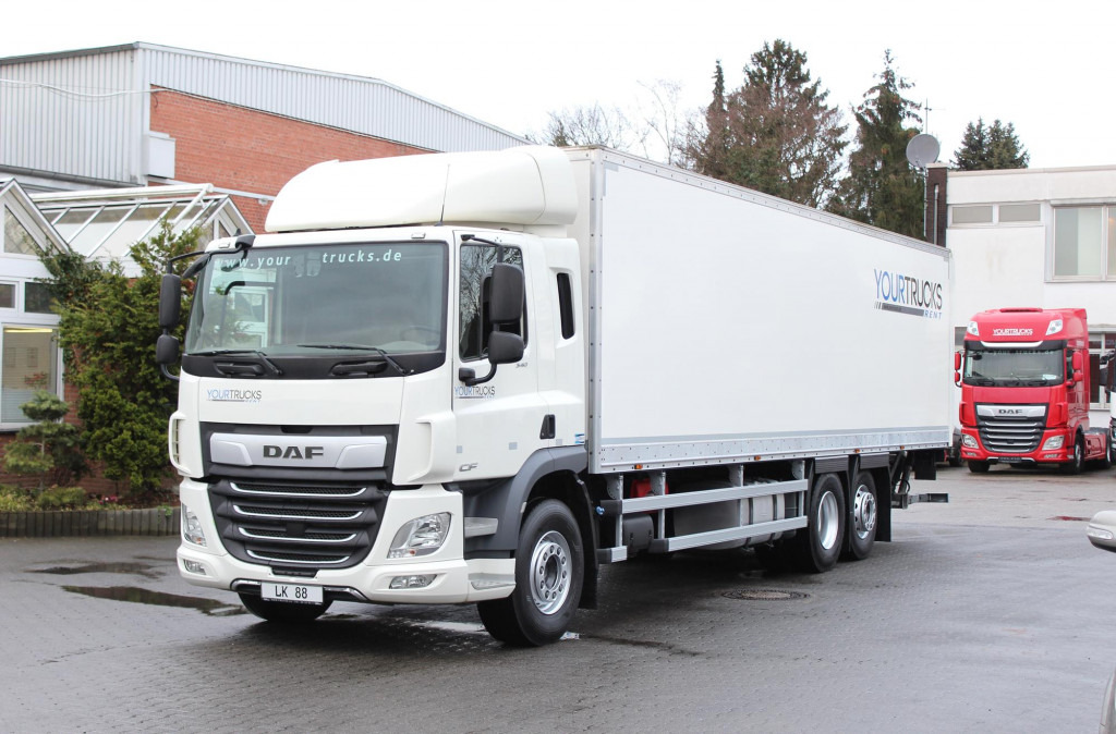 Daf CF 340 E6 Koffer 9,6 m Klima LBW ACC - Camion furgon: Foto 1 Daf CF 340 E6 Koffer 9,6 m Klima LBW ACC - Camion furgon: Foto 1