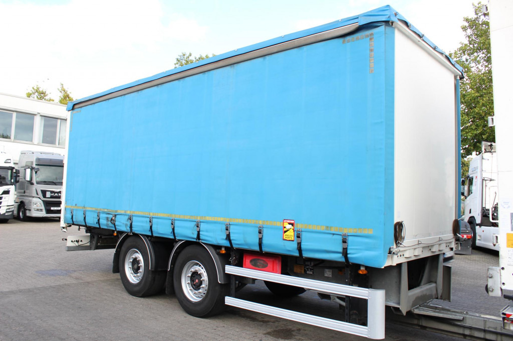 Fruehauf Fruehauf 2-Achser SAF Edscha Alu Bordwände - Remorcă cu prelată: Foto 1 Fruehauf Fruehauf 2-Achser SAF Edscha Alu Bordwände - Remorcă cu prelată: Foto 1