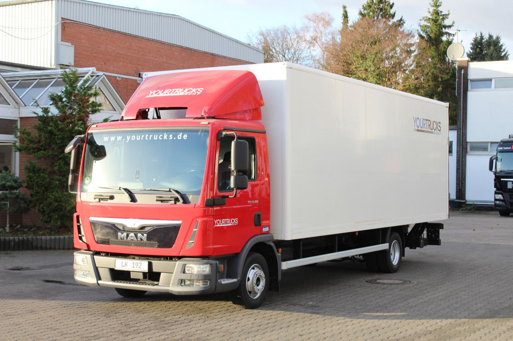 MAN TGL 8.180 E6 Koffer 7,3m LBW ANK Luft - Camion furgon: Foto 1 MAN TGL 8.180 E6 Koffer 7,3m LBW ANK Luft - Camion furgon: Foto 1