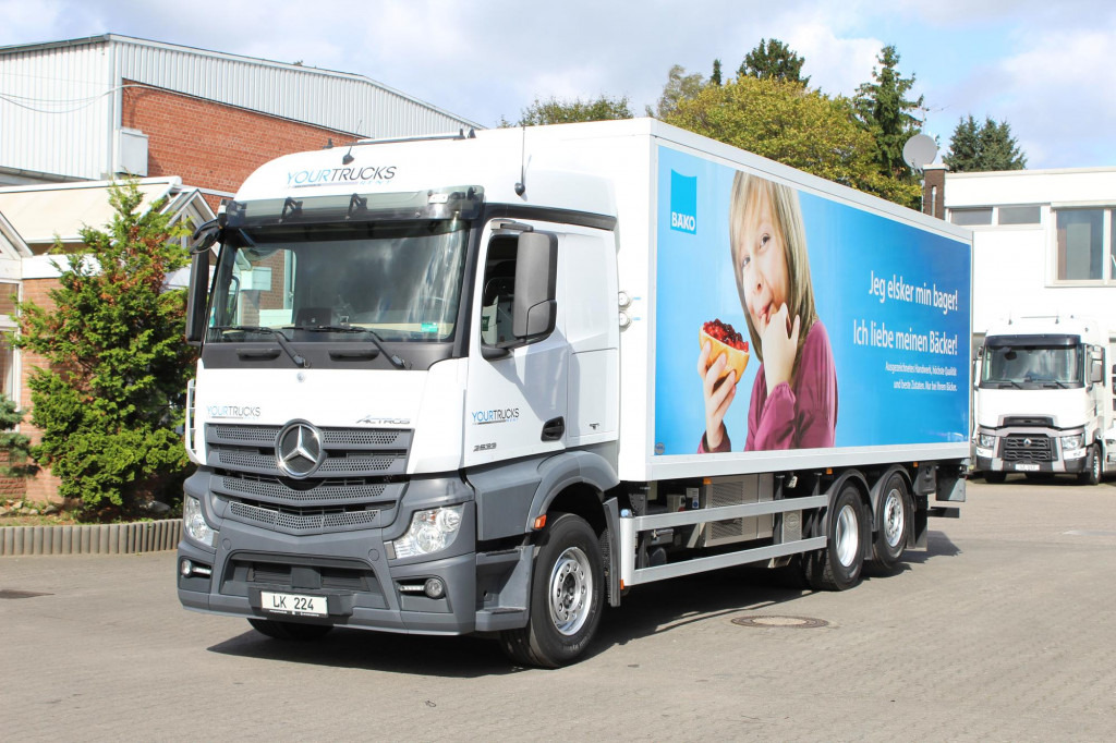 Mercedes-Benz Actros 2533 E6 Kühlkoffer Lift-Lenkachse LBW - Camion frigider: Foto 1 Mercedes-Benz Actros 2533 E6 Kühlkoffer Lift-Lenkachse LBW - Camion frigider: Foto 1