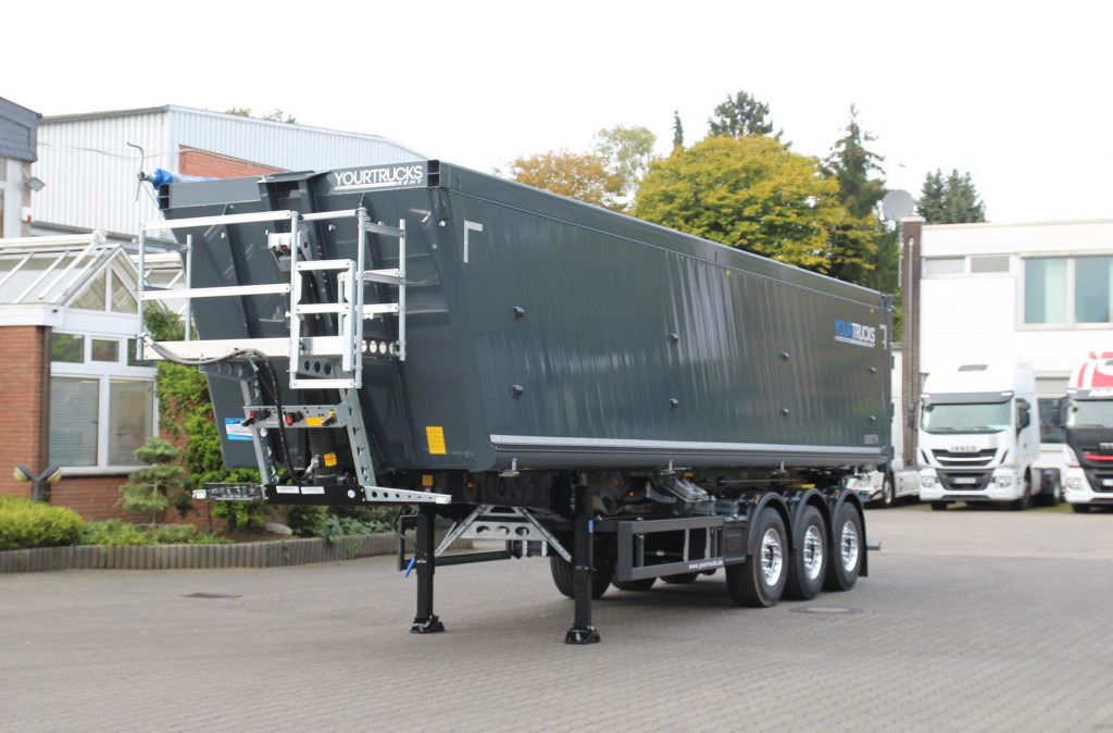 SCHMITZ Kipper Alukastenmulde 54m³ Kombitür Miete-Rent - Semiremorcă basculantă: Foto 1 SCHMITZ Kipper Alukastenmulde 54m³ Kombitür Miete-Rent - Semiremorcă basculantă: Foto 1