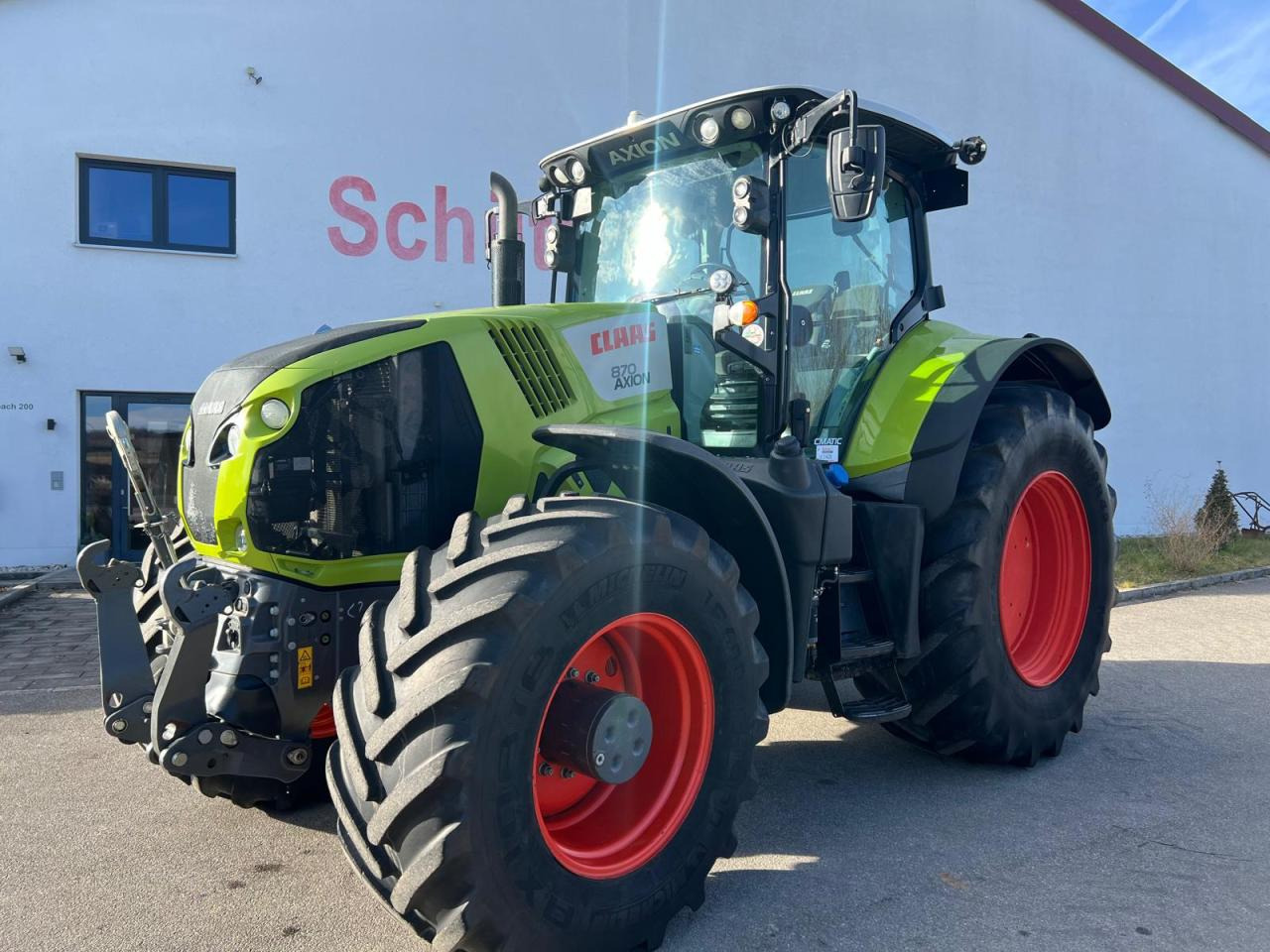 CLAAS Axion 870 CMATIC, Baujahr 2017, 4.923 Betriebsstunden - Tractor agricol: Foto 1 CLAAS Axion 870 CMATIC, Baujahr 2017, 4.923 Betriebsstunden - Tractor agricol: Foto 1