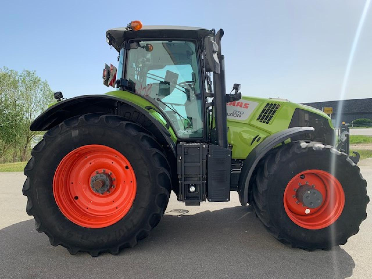 CLAAS Axion 870 CMATIC mit GPS S10, RTK, 3255 Bh - Tractor agricol: Foto 4 CLAAS Axion 870 CMATIC mit GPS S10, RTK, 3255 Bh - Tractor agricol: Foto 4