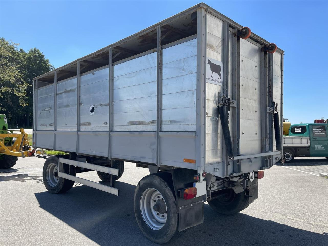 Fortschritt Viehtransportwagen, Viehanhänger, Tiertransport - Remorcă agricolă: Foto 4 Fortschritt Viehtransportwagen, Viehanhänger, Tiertransport - Remorcă agricolă: Foto 4