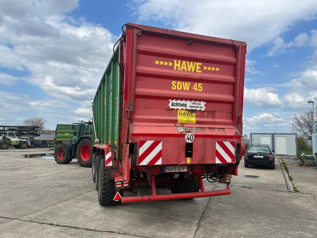 HAWE Tridem SDW 45T, Silagewagen - Remorcă autobasculantă agricolă: Foto 5 HAWE Tridem SDW 45T, Silagewagen - Remorcă autobasculantă agricolă: Foto 5