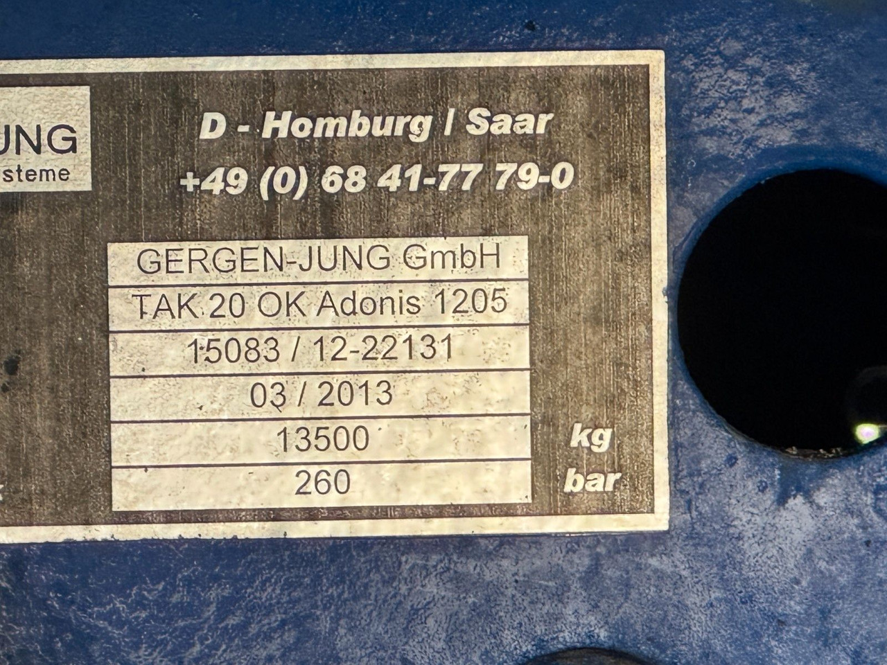 DAF XF 105.460 - Gergen Adonis TAK 20 ok 1205 - Camion basculantă: Foto 4 DAF XF 105.460 - Gergen Adonis TAK 20 ok 1205 - Camion basculantă: Foto 4