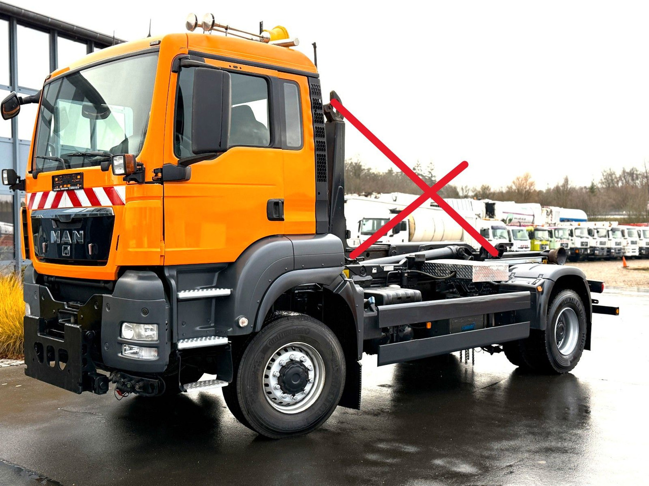 MAN TGS 18.360 4x4 Winterdienst Meiller Fahrgestell - Camion şasiu: Foto 3 MAN TGS 18.360 4x4 Winterdienst Meiller Fahrgestell - Camion şasiu: Foto 3