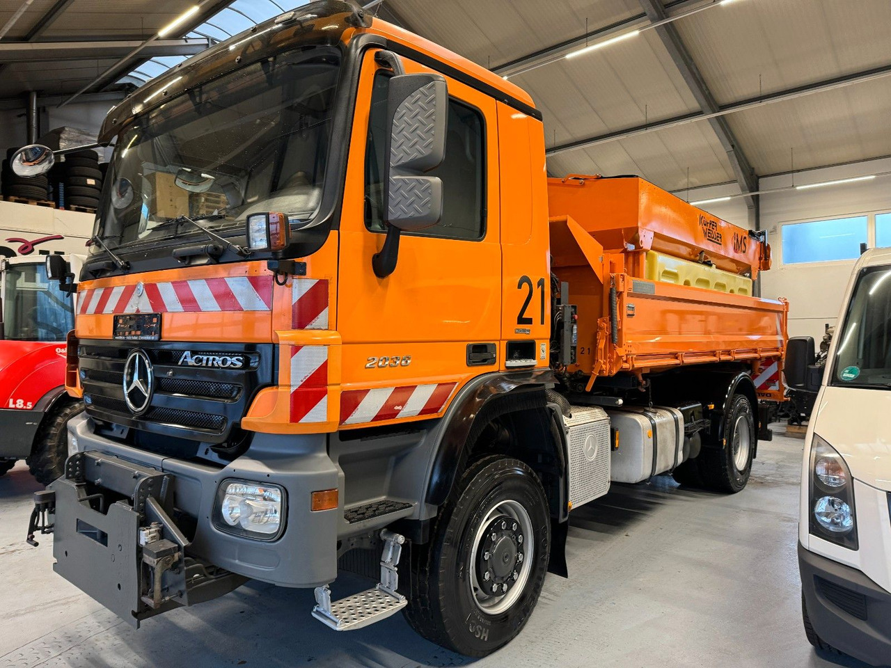 Mercedes-Benz Actros 2036 4x4 DautelWechselsystem Winterdienst Mercedes-Benz Actros 2036 4x4 DautelWechselsystem Winterdienst - Camion basculantă: Foto 1 Mercedes-Benz Actros 2036 4x4 DautelWechselsystem Winterdienst Mercedes-Benz Actros 2036 4x4 DautelWechselsystem Winterdienst - Camion basculantă: Foto 1