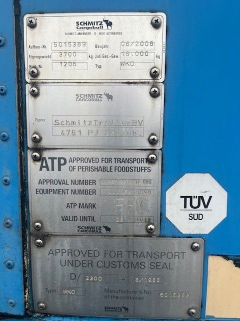 Schmitz Cargobull wko - Alte utilaje: Foto 4 Schmitz Cargobull wko - Alte utilaje: Foto 4