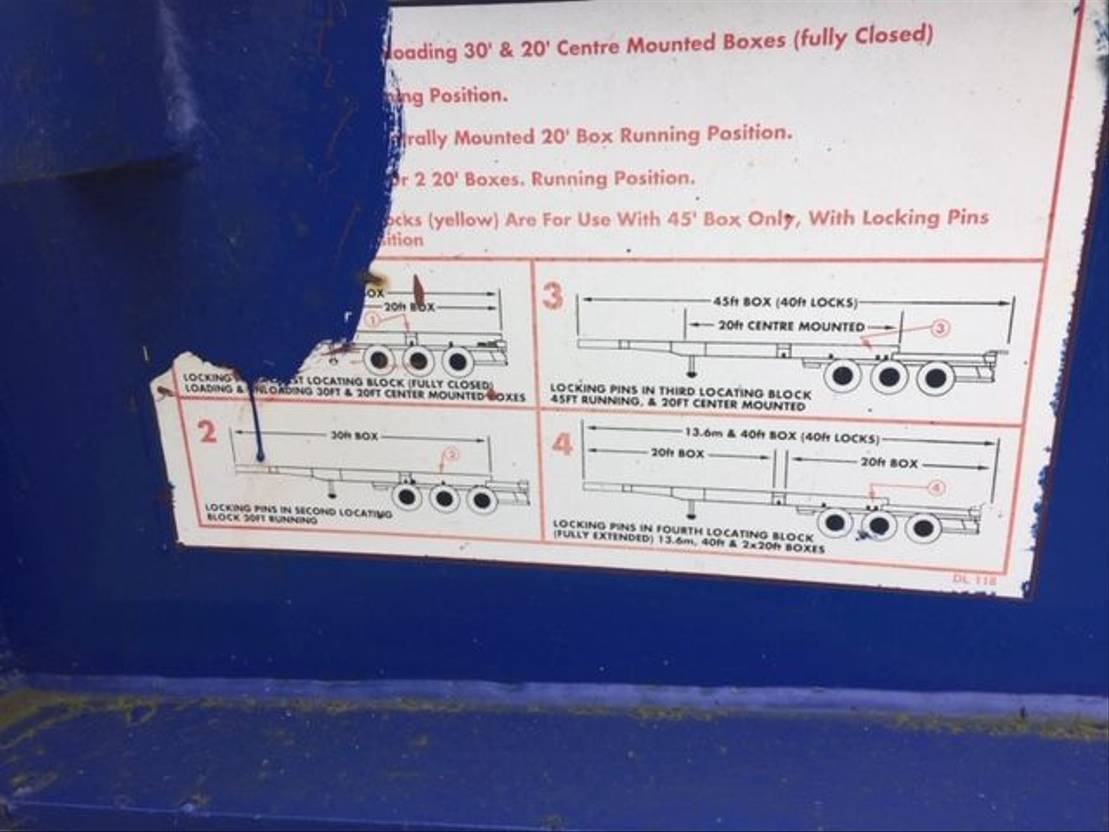 Dennison 04/DA04 - Semiremorcă transport containere/ Swap body: Foto 5 Dennison 04/DA04 - Semiremorcă transport containere/ Swap body: Foto 5