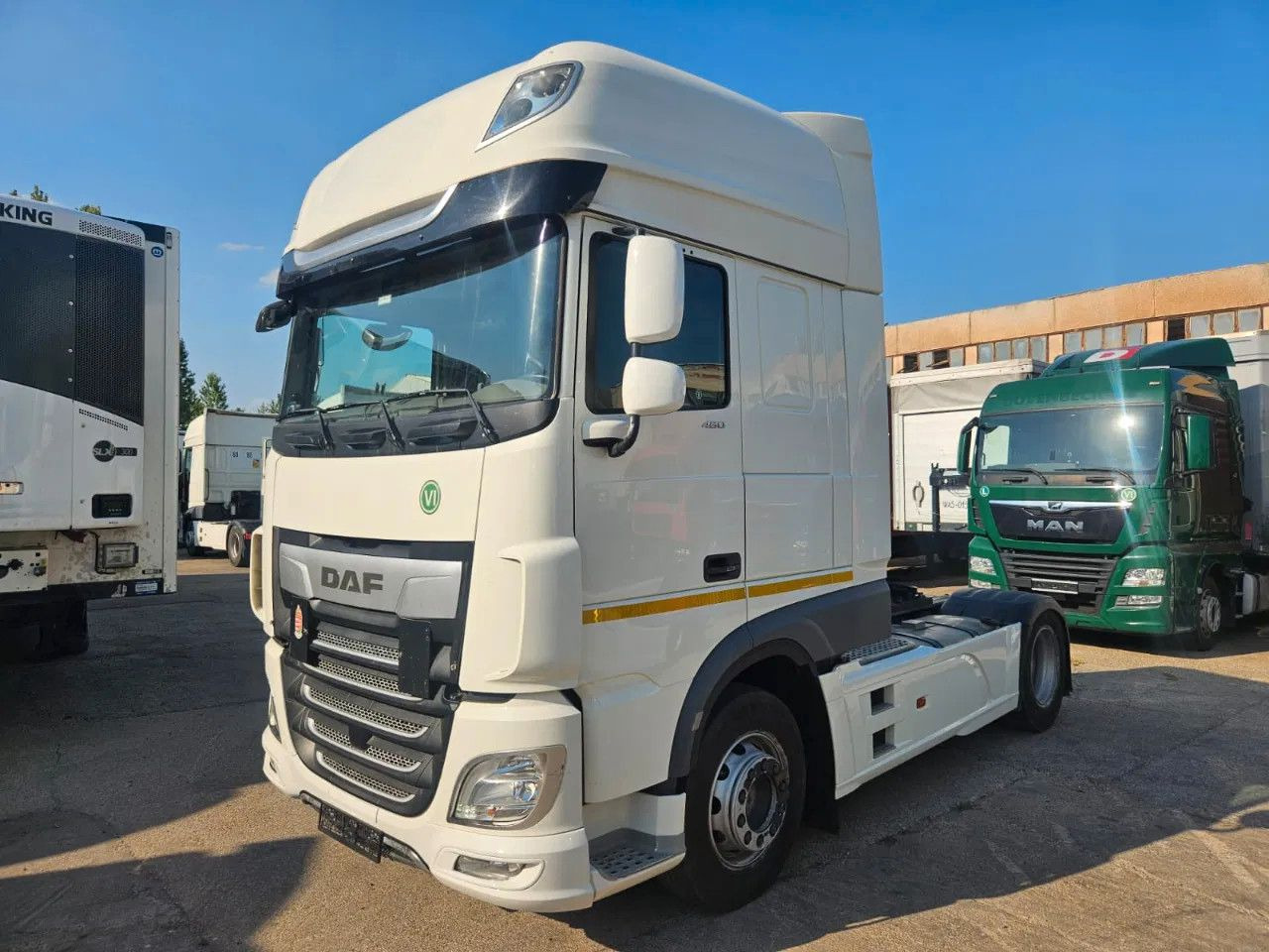 DAF XF 480 SSC Intarder Standklima Full Spoiler - Cap tractor: Foto 1 DAF XF 480 SSC Intarder Standklima Full Spoiler - Cap tractor: Foto 1