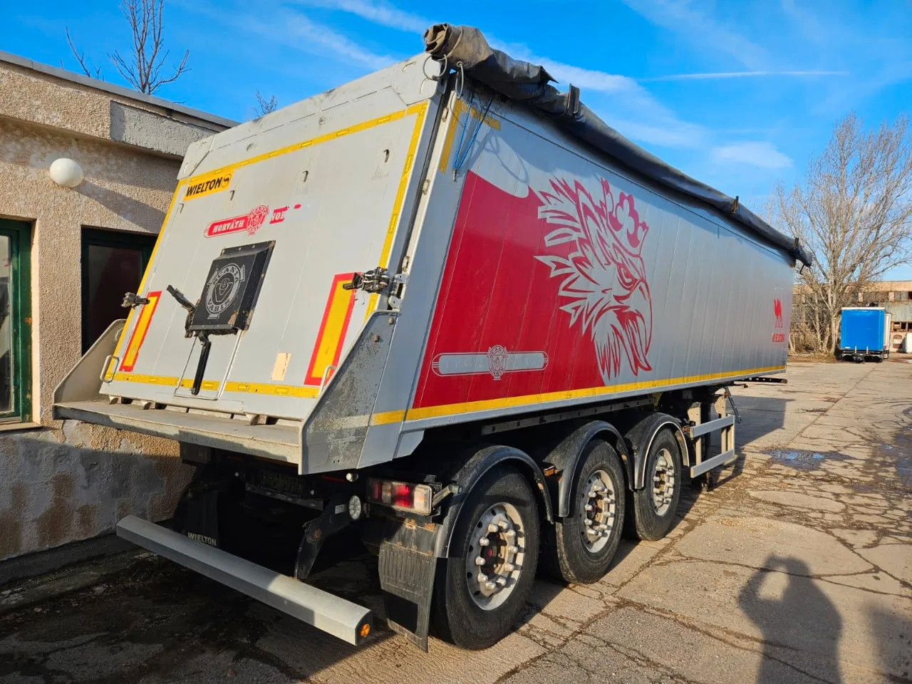 Wielton NW-3 38m3 Lifting Axle, Alloy w. 2 units in stoc - Semiremorcă basculantă: Foto 4 Wielton NW-3 38m3 Lifting Axle, Alloy w. 2 units in stoc - Semiremorcă basculantă: Foto 4