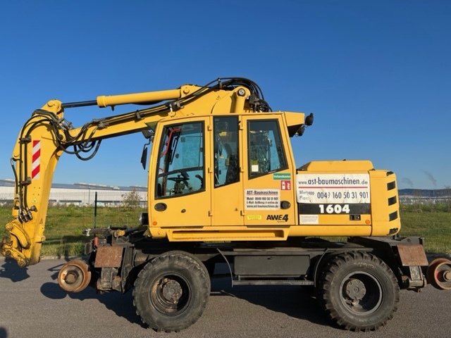 ATLAS 1604 K ZW Zwei- Wege-Bagger - Excavator pe roţi: Foto 1 ATLAS 1604 K ZW Zwei- Wege-Bagger - Excavator pe roţi: Foto 1