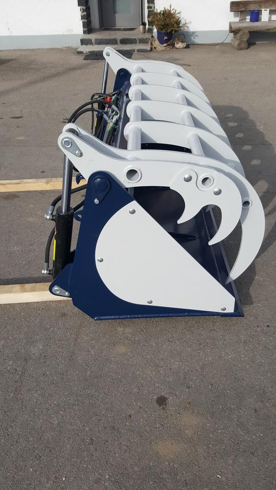 Greifschaufel 2,2m Euro Frontlader Kramer Volvo Radlader Cat - Cupă incărcător: Foto 2 Greifschaufel 2,2m Euro Frontlader Kramer Volvo Radlader Cat - Cupă incărcător: Foto 2