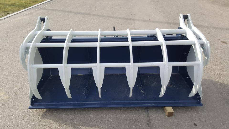 Greifschaufel 2,2m Euro Frontlader Kramer Volvo Radlader Cat - Cupă incărcător: Foto 1 Greifschaufel 2,2m Euro Frontlader Kramer Volvo Radlader Cat - Cupă incărcător: Foto 1