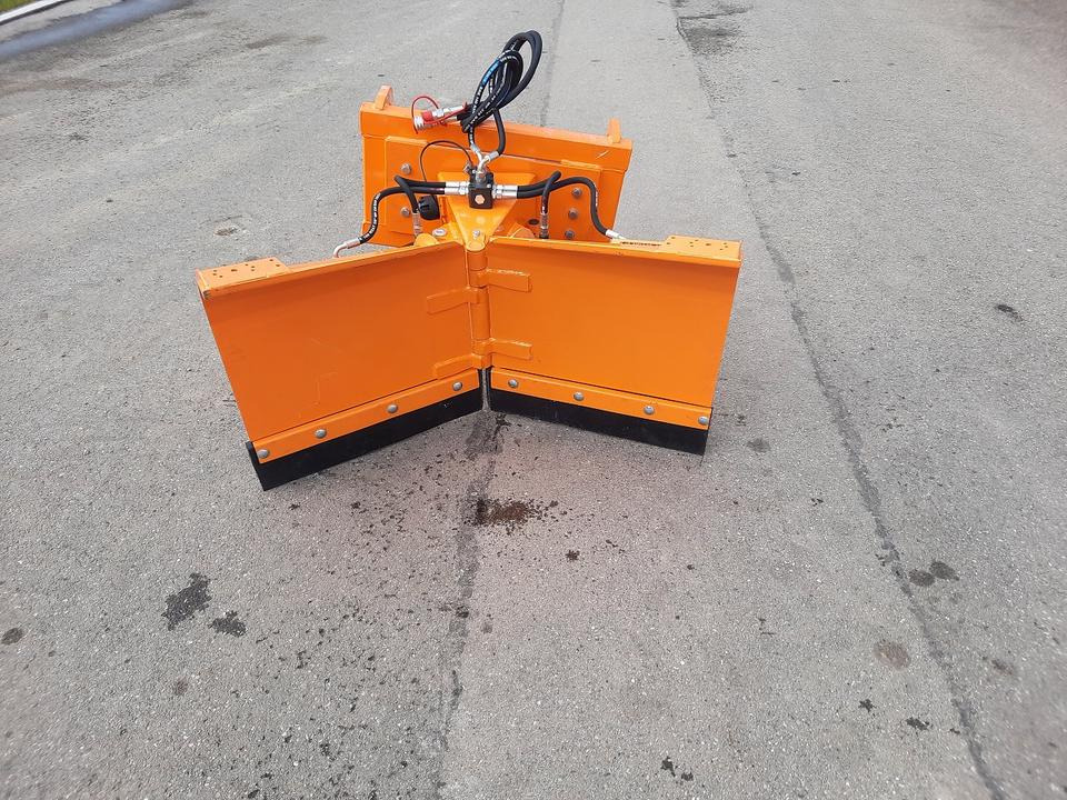 Schneeschild Vario 1,3m Schlepper Radlader Hoftrac Kramer Honda - Plug zapada: Foto 1 Schneeschild Vario 1,3m Schlepper Radlader Hoftrac Kramer Honda - Plug zapada: Foto 1