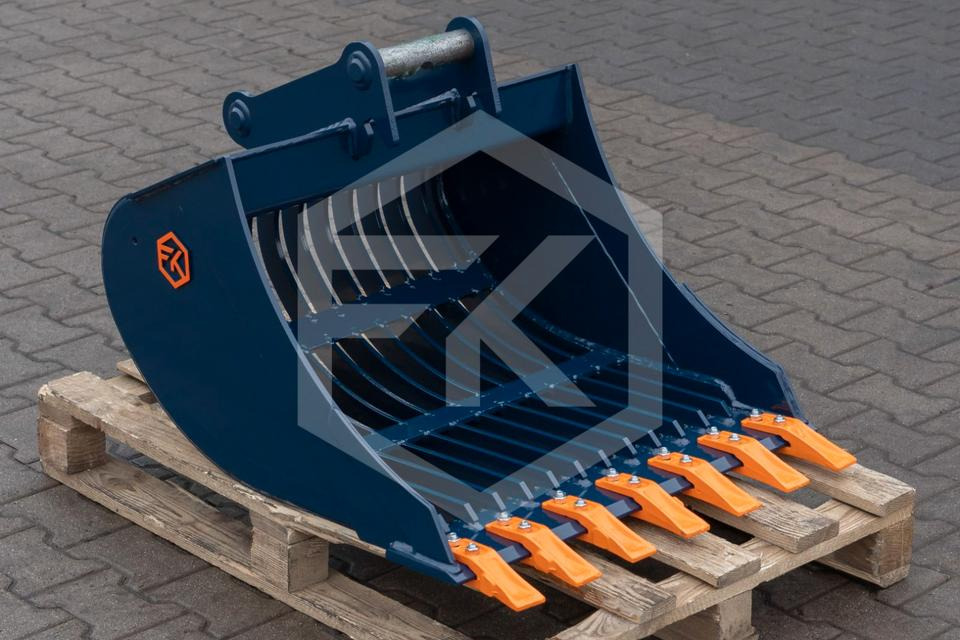Sieblöffel 2,6 - 3,5 Baggerschaufel Grabenräumlöffel Minibagger - Cupă pentru sortarea pentru Mini excavator: Foto 3 Sieblöffel 2,6 - 3,5 Baggerschaufel Grabenräumlöffel Minibagger - Cupă pentru sortarea pentru Mini excavator: Foto 3