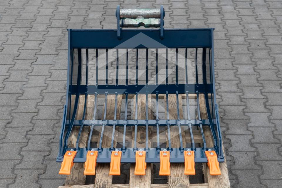 Sieblöffel 2,6 - 3,5 Baggerschaufel Grabenräumlöffel Minibagger - Cupă pentru sortarea pentru Mini excavator: Foto 2 Sieblöffel 2,6 - 3,5 Baggerschaufel Grabenräumlöffel Minibagger - Cupă pentru sortarea pentru Mini excavator: Foto 2