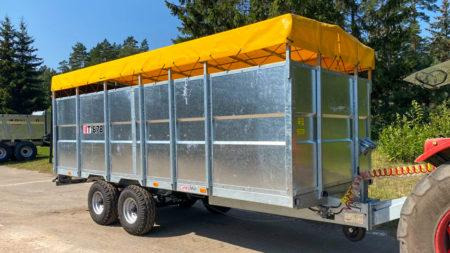 Viehanhänger Tandem Viehwagen Viehtransporter Anhänger - Remorcă transport animale: Foto 2 Viehanhänger Tandem Viehwagen Viehtransporter Anhänger - Remorcă transport animale: Foto 2