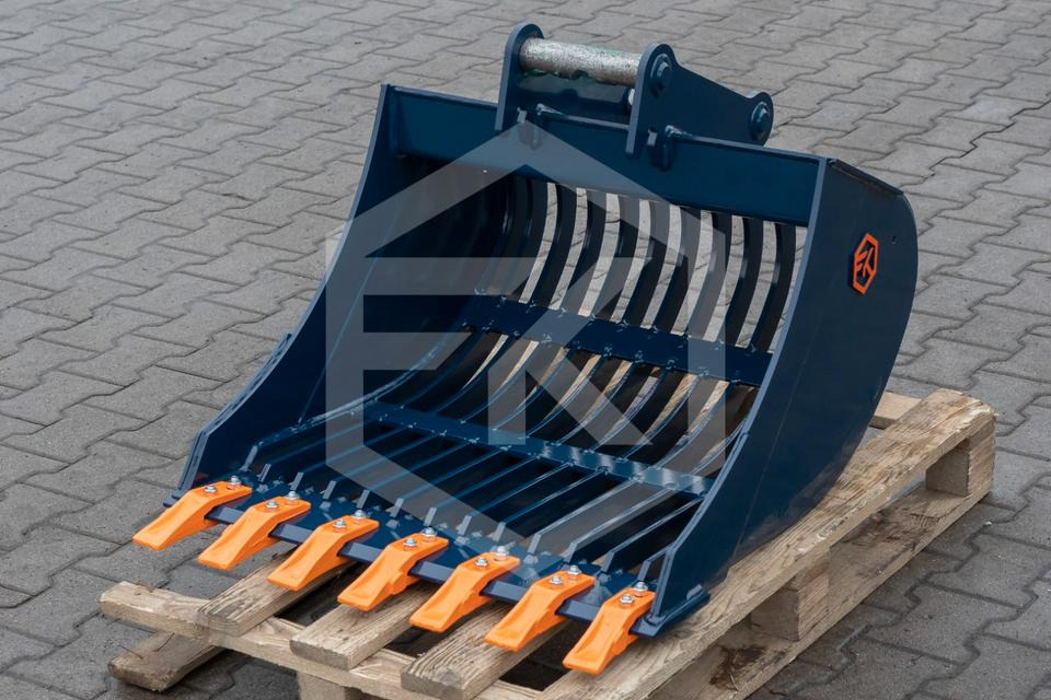 Neue Sieblöffel 3,5 -5 Baggerschaufel Grabenräumlöffel Minibagger - Cupă pentru sortarea pentru Excavator: Foto 2 Neue Sieblöffel 3,5 -5 Baggerschaufel Grabenräumlöffel Minibagger - Cupă pentru sortarea pentru Excavator: Foto 2