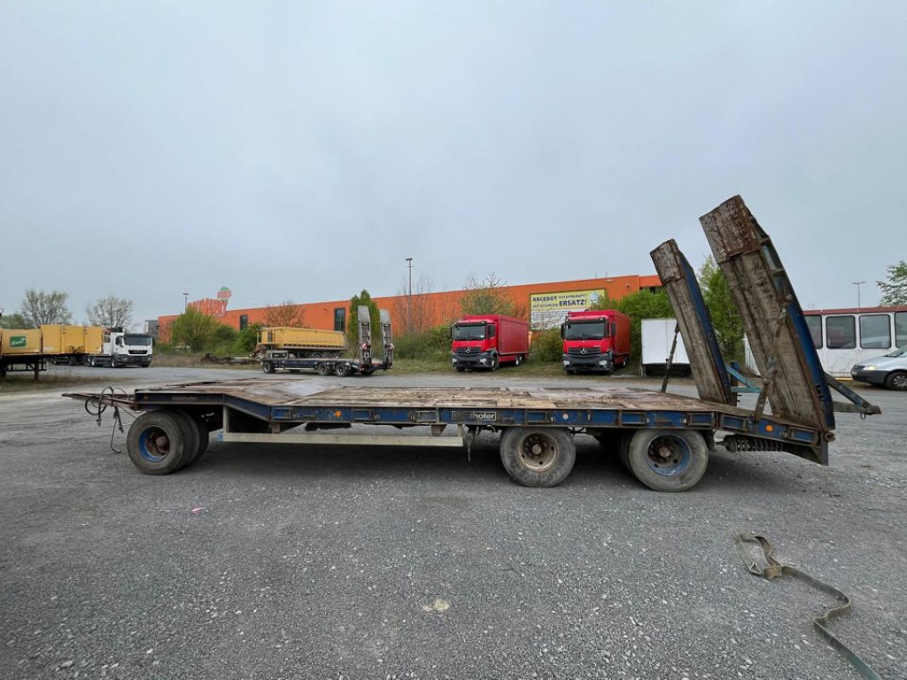 GOLDHOFER Tieflader TU 3-24 80 Tiefladeranhänger Rampen - Remorcă transport agabaritic: Foto 5 GOLDHOFER Tieflader TU 3-24 80 Tiefladeranhänger Rampen - Remorcă transport agabaritic: Foto 5