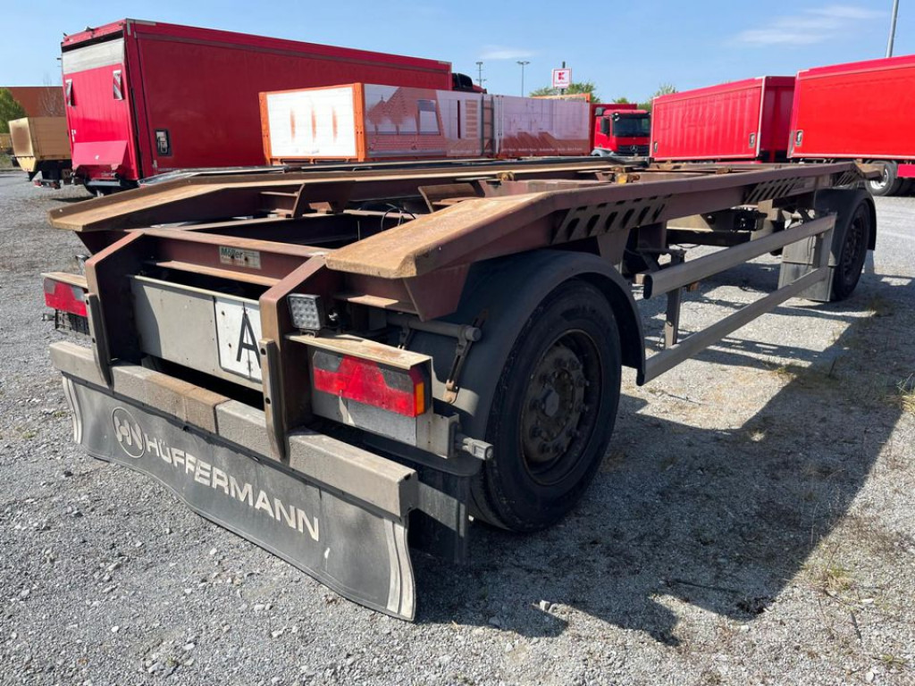 HUEFFERMANN 2-achs Abrollanhänger HAR 18.70 Containeranhänger - Remorcă abroll/ Skiploader: Foto 4 HUEFFERMANN 2-achs Abrollanhänger HAR 18.70 Containeranhänger - Remorcă abroll/ Skiploader: Foto 4