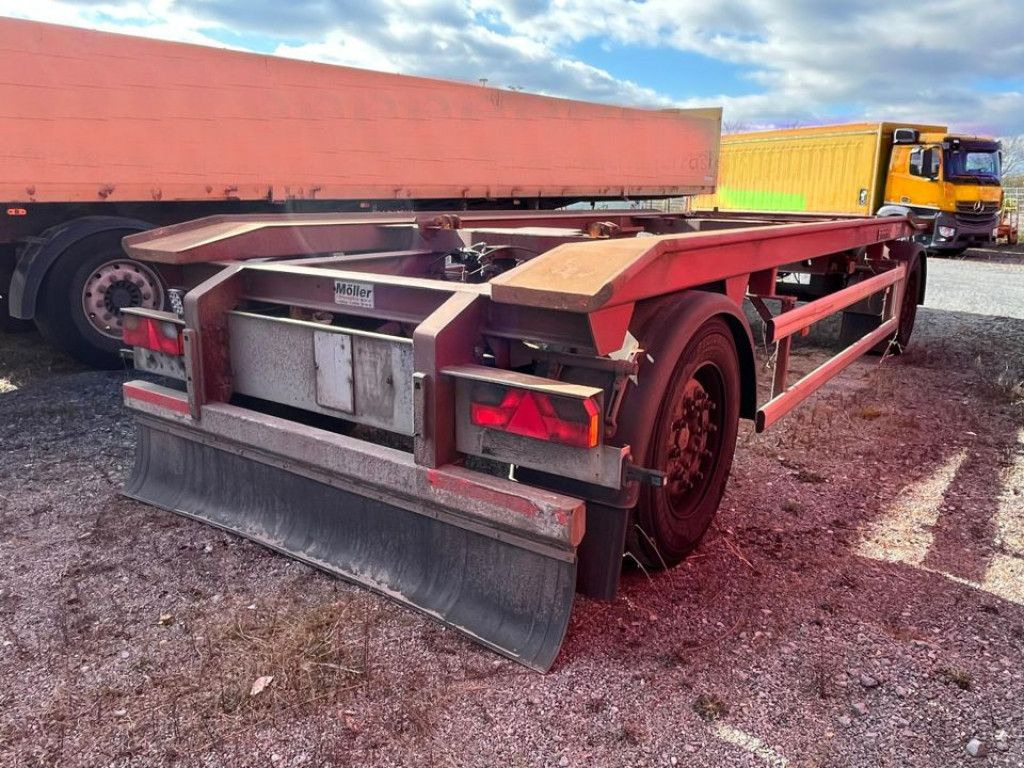 Hüffermann 2-achs Abrollanhänger HAR 18.70 Containeranhänge - Remorcă abroll/ Skiploader: Foto 5 Hüffermann 2-achs Abrollanhänger HAR 18.70 Containeranhänge - Remorcă abroll/ Skiploader: Foto 5