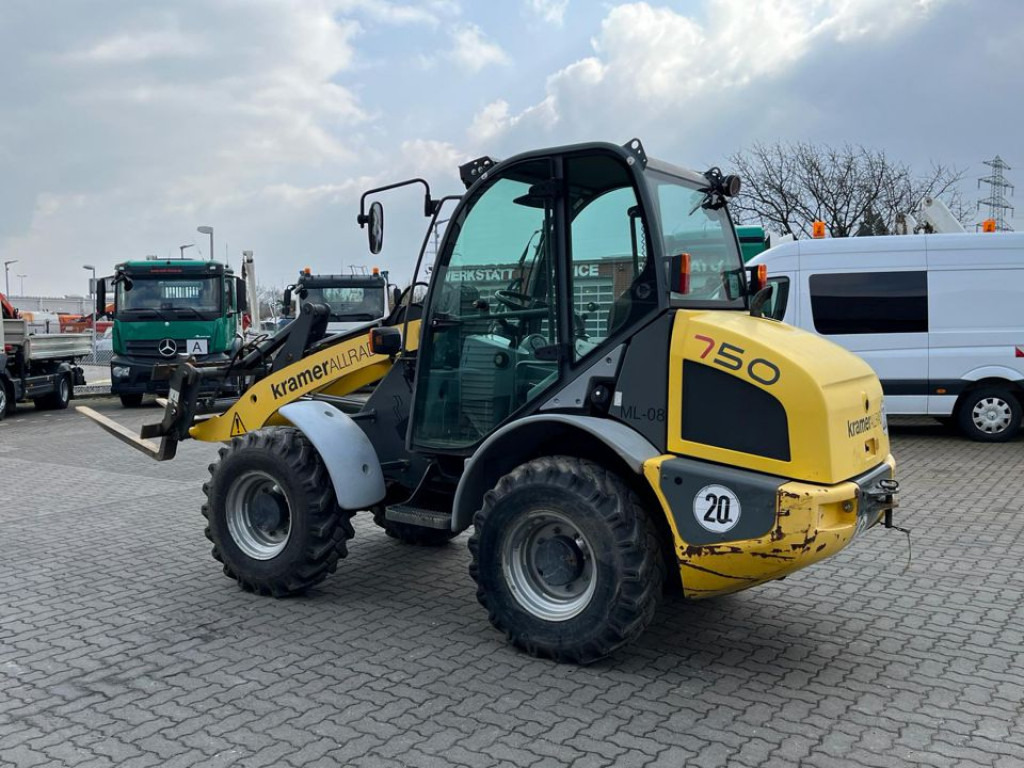 KRAMER WERKE KRAMER WERKE Radlader Radlader 750 Allrad Klappschaufel+Gabel - Încărcător frontal pe pneuri: Foto 4 KRAMER WERKE KRAMER WERKE Radlader Radlader 750 Allrad Klappschaufel+Gabel - Încărcător frontal pe pneuri: Foto 4