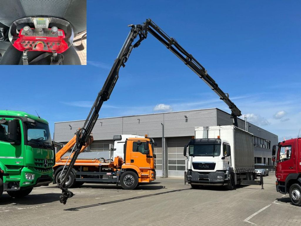 MAN TG-S 26.360 6x2-2LL Pritsche Heckkran 34m/to, Ji - Camion platformă, Camion cu macara: Foto 3 MAN TG-S 26.360 6x2-2LL Pritsche Heckkran 34m/to, Ji - Camion platformă, Camion cu macara: Foto 3