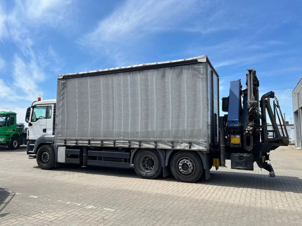 MAN TG-S 26.360 6x2-2LL Pritsche Heckkran 34m/to, Ji - Camion platformă, Camion cu macara: Foto 4 MAN TG-S 26.360 6x2-2LL Pritsche Heckkran 34m/to, Ji - Camion platformă, Camion cu macara: Foto 4