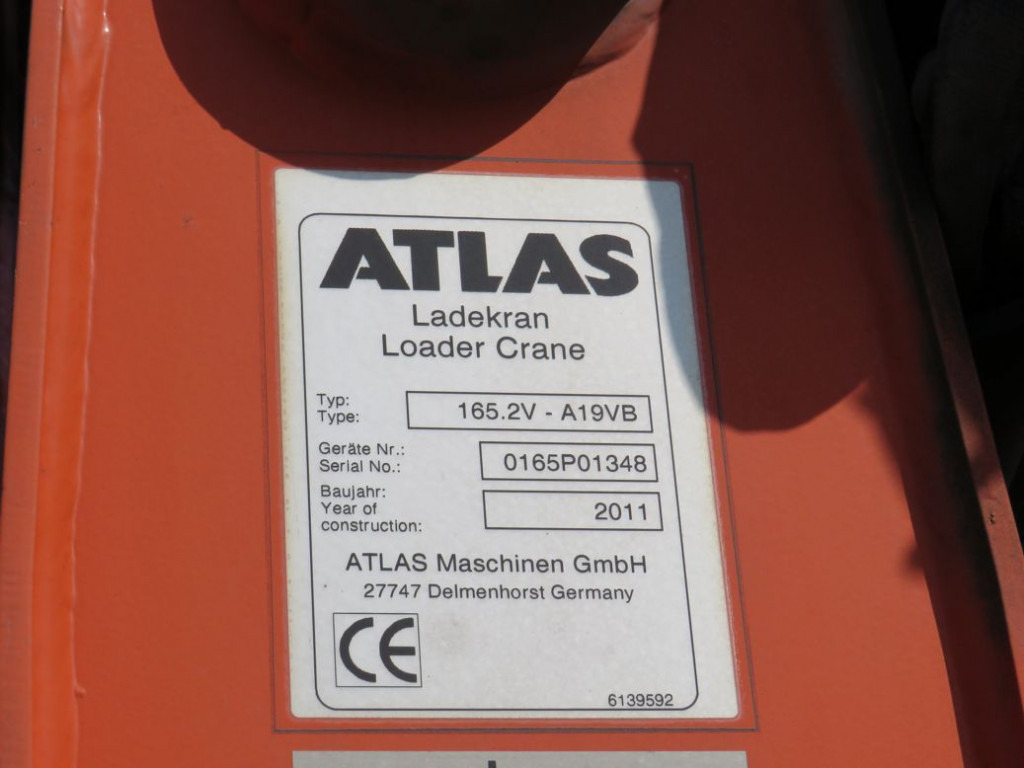 MAN TG-S 26.400 6x2-2 BL Pritsche Heckkran Atlas 165.2 - Camion platformă, Camion cu macara: Foto 3 MAN TG-S 26.400 6x2-2 BL Pritsche Heckkran Atlas 165.2 - Camion platformă, Camion cu macara: Foto 3