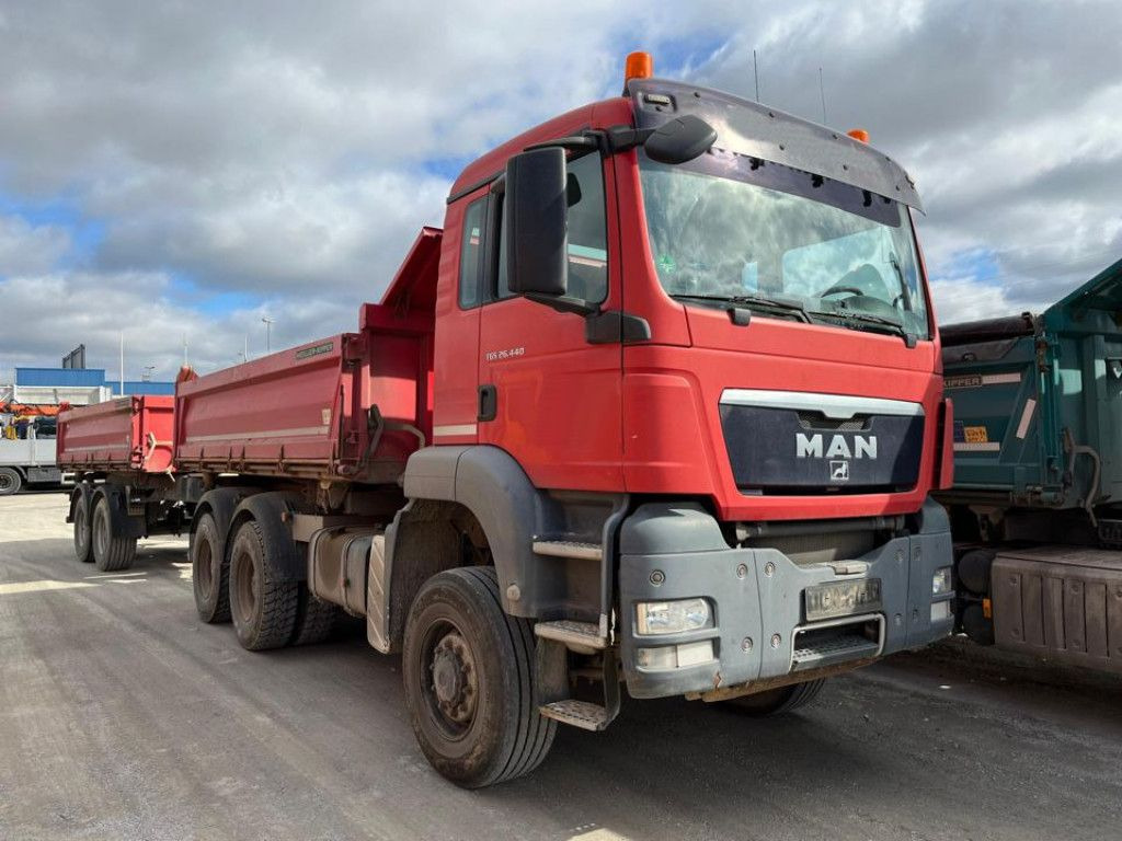 MAN TG-S 26.440 6x6 3-Achs Allradkipper Bordmatik - Camion basculantă: Foto 2 MAN TG-S 26.440 6x6 3-Achs Allradkipper Bordmatik - Camion basculantă: Foto 2
