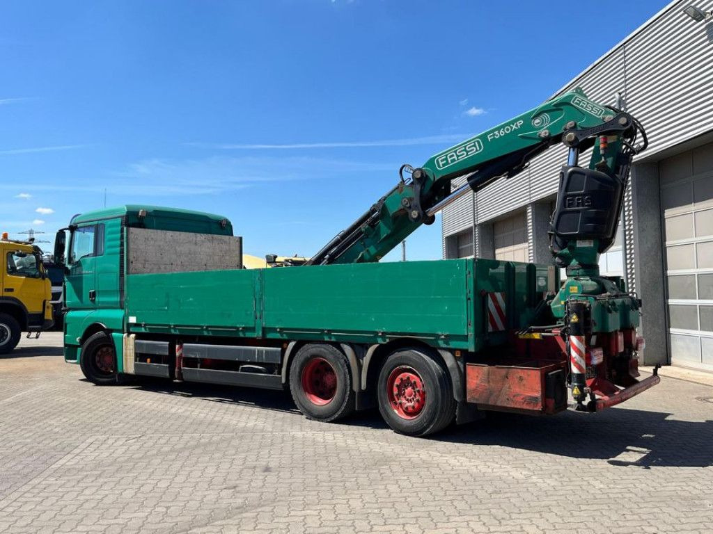 MAN TG-X 26.440 6x2-2 BL Pritsche Heckkran Fassi 360 - Camion cu macara: Foto 3 MAN TG-X 26.440 6x2-2 BL Pritsche Heckkran Fassi 360 - Camion cu macara: Foto 3