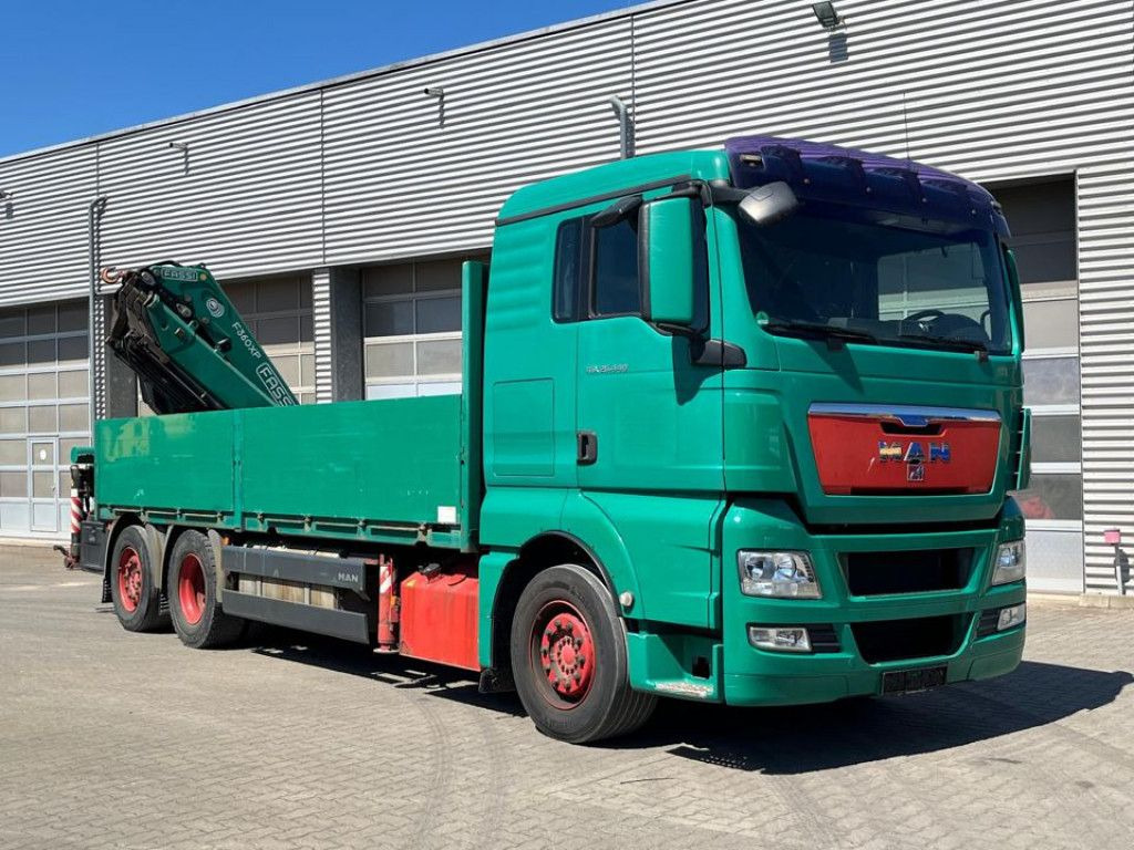 MAN TG-X 26.440 6x2-2 BL Pritsche Heckkran Fassi 360 - Camion cu macara: Foto 2 MAN TG-X 26.440 6x2-2 BL Pritsche Heckkran Fassi 360 - Camion cu macara: Foto 2