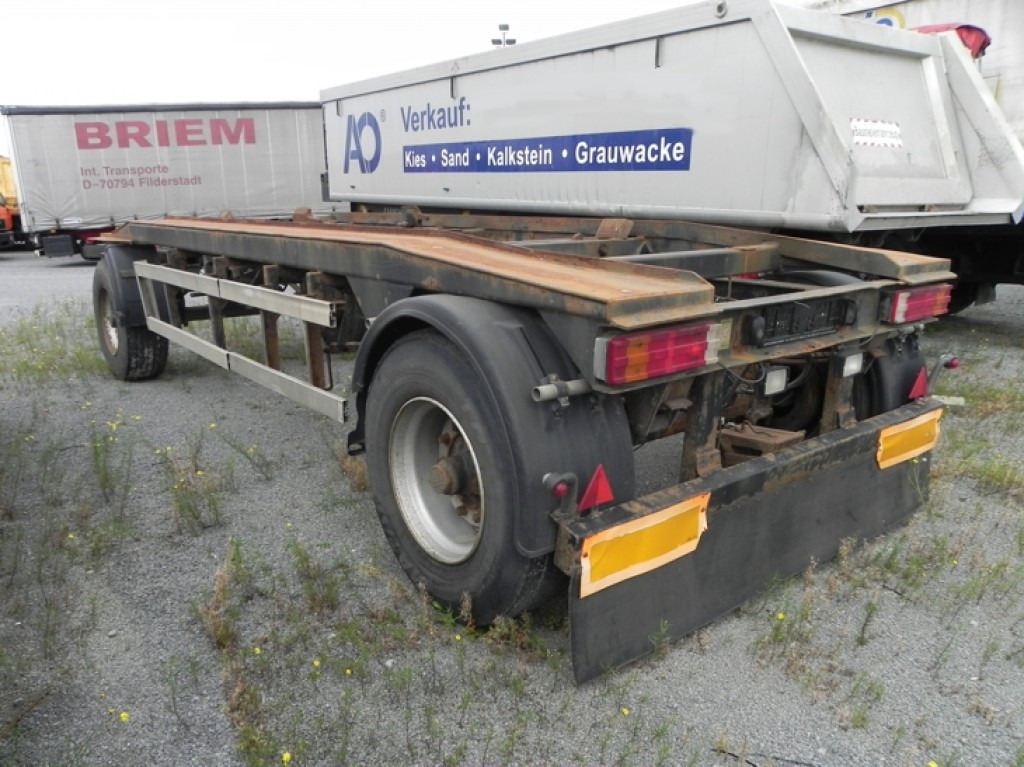 MEINDL Abrollanhänger AR 18 Containeranhänger - Remorcă abroll/ Skiploader: Foto 2 MEINDL Abrollanhänger AR 18 Containeranhänger - Remorcă abroll/ Skiploader: Foto 2
