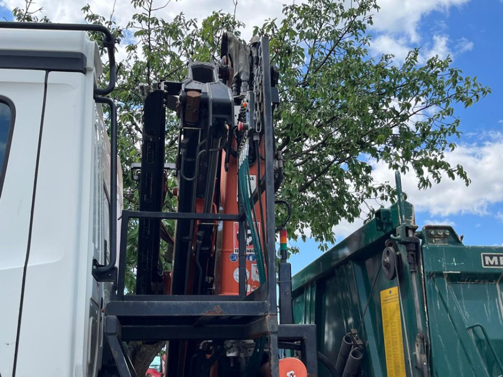 Camion basculantă, Camion cu macara MERCEDES-BENZ Arocs 1835 K 2-Achs Kipper Kran Atlas 126.3: Foto 7