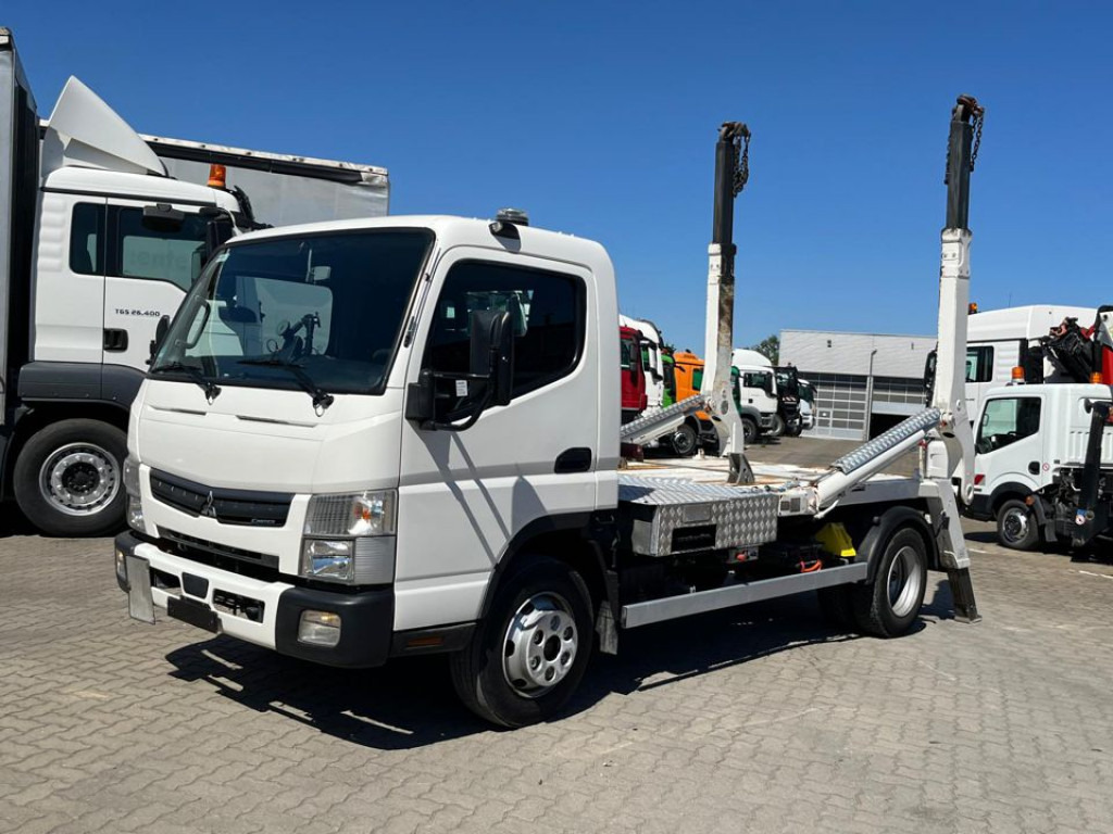 MITSUBISHI (J) Canter Fuso 7C18 Absetzkipper Tele verbreiterbar - Camion container de gunoi: Foto 1 MITSUBISHI (J) Canter Fuso 7C18 Absetzkipper Tele verbreiterbar - Camion container de gunoi: Foto 1