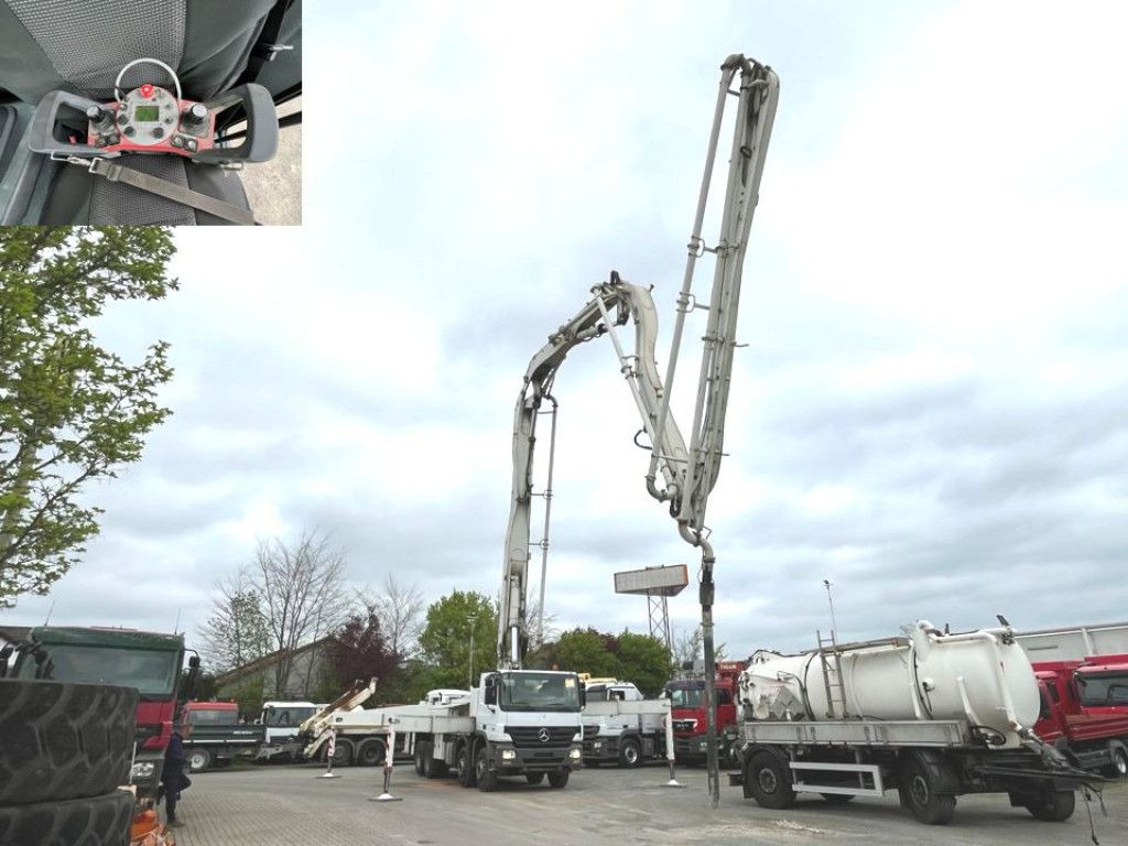 Mercedes-Benz Actros 3241 B 8x4 Betonpumpe Putzmeister 42m - Autopompă de beton: Foto 1 Mercedes-Benz Actros 3241 B 8x4 Betonpumpe Putzmeister 42m - Autopompă de beton: Foto 1