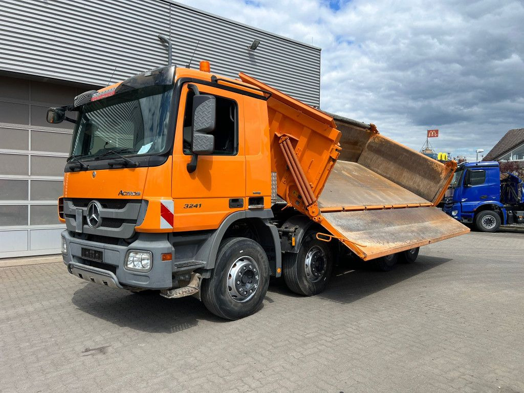 Mercedes-Benz Actros 3241 K 8x4 4-Achs Kipper Meiller Deutsch - Camion basculantă: Foto 1 Mercedes-Benz Actros 3241 K 8x4 4-Achs Kipper Meiller Deutsch - Camion basculantă: Foto 1
