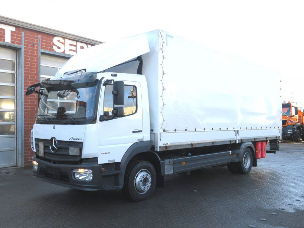 Mercedes-Benz Atego 1224 L Pritsche LBW LBW 1.5to - Camion cu prelată: Foto 1 Mercedes-Benz Atego 1224 L Pritsche LBW LBW 1.5to - Camion cu prelată: Foto 1