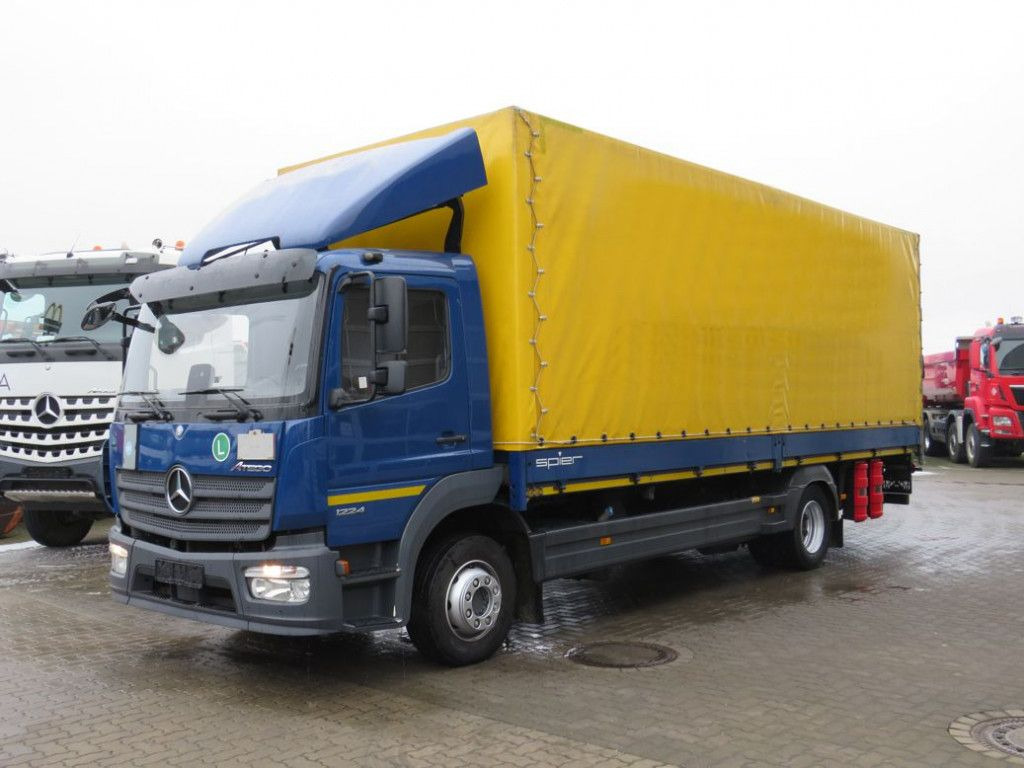 Mercedes-Benz Atego 1224 L Pritsche LBW LBW 1.5to - Camion cu prelată: Foto 1 Mercedes-Benz Atego 1224 L Pritsche LBW LBW 1.5to - Camion cu prelată: Foto 1