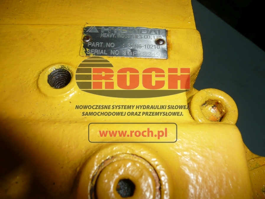 HYUNDAI 31N6-10210 - Motor hidraulic pentru Excavator pe şenile: Foto 2 HYUNDAI 31N6-10210 - Motor hidraulic pentru Excavator pe şenile: Foto 2