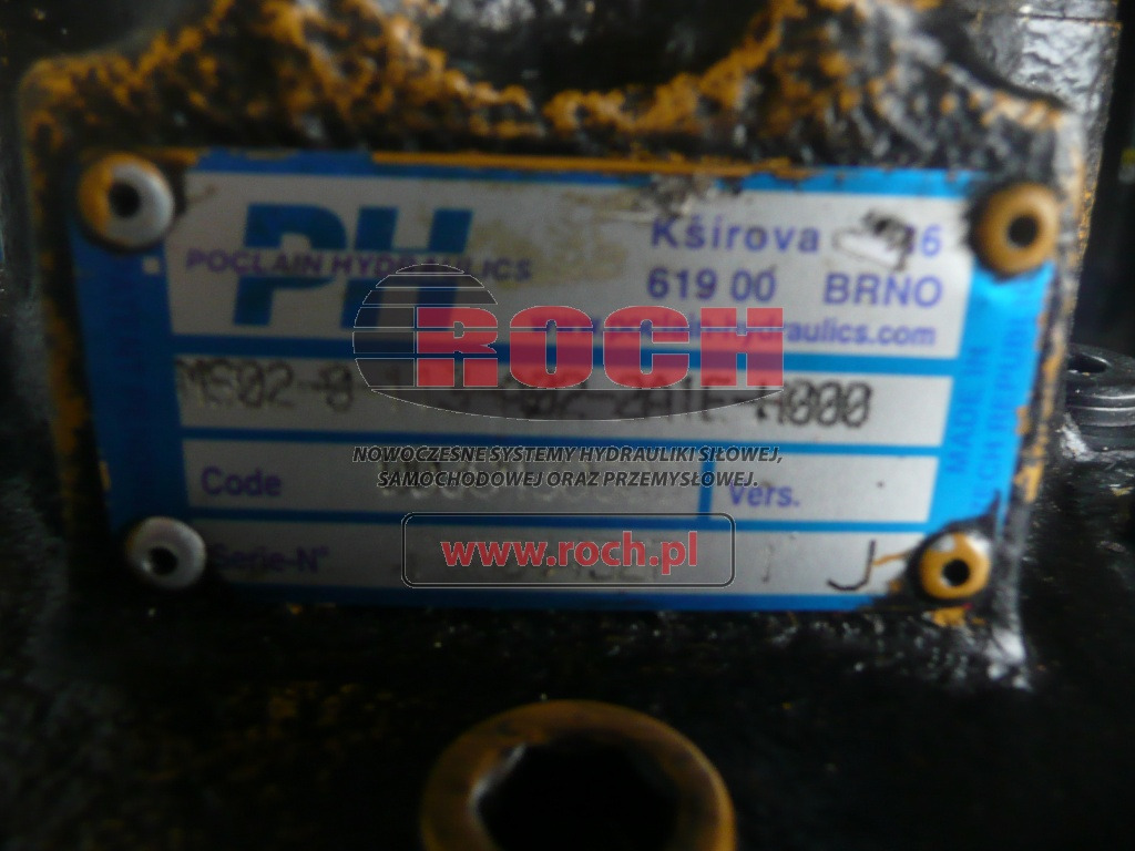 POCLAIN MS02-0-113-A02-2A1E-H000 - Motor hidraulic: Foto 2 POCLAIN MS02-0-113-A02-2A1E-H000 - Motor hidraulic: Foto 2