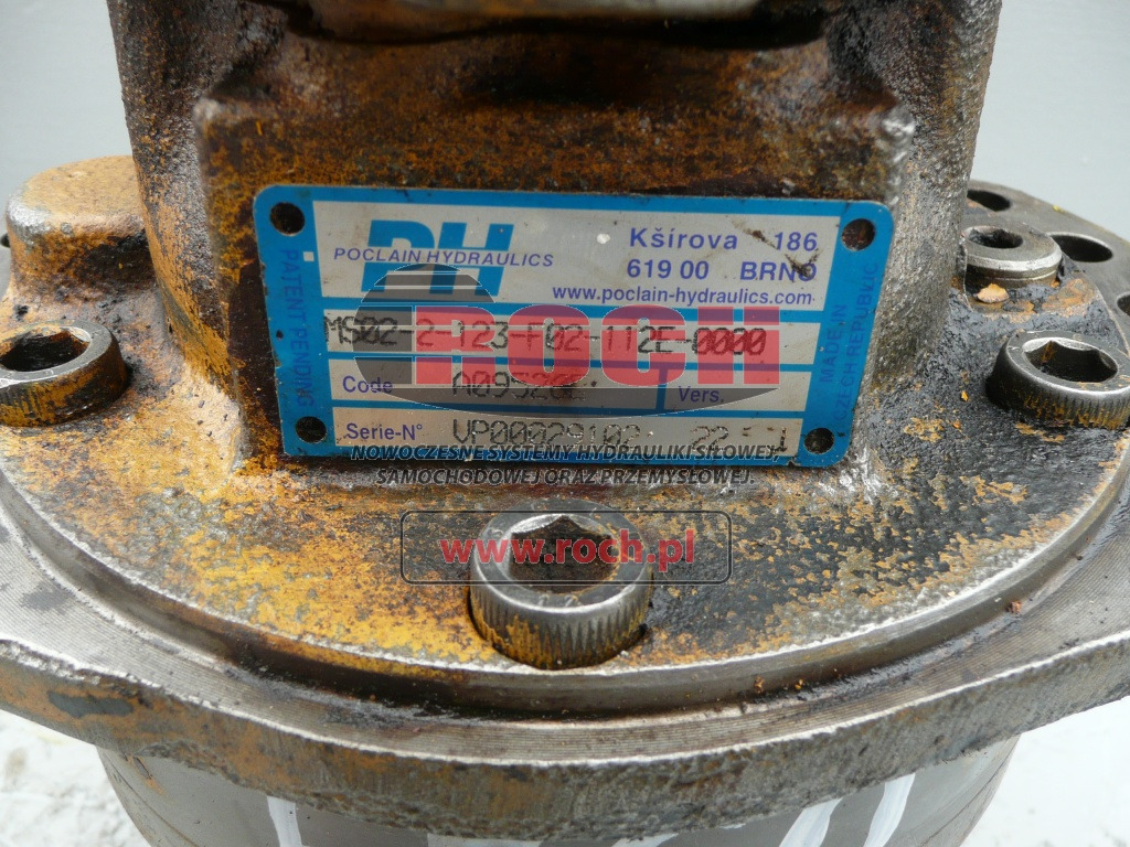 POCLAIN MS02-2-123-F02-112E-0000 A09526E - Motor hidraulic: Foto 1 POCLAIN MS02-2-123-F02-112E-0000 A09526E - Motor hidraulic: Foto 1