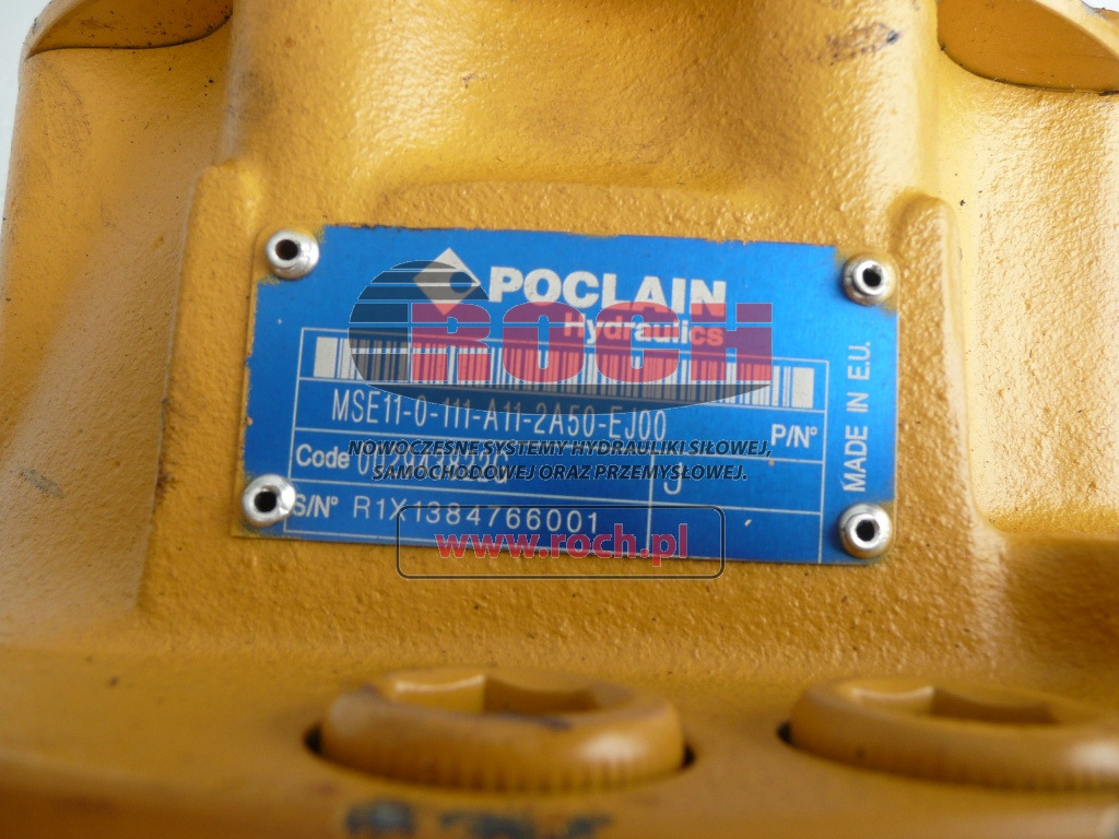 POCLAIN MSE11-0-111-A11-2A50-EJ00 002943822G - Motor hidraulic: Foto 1 POCLAIN MSE11-0-111-A11-2A50-EJ00 002943822G - Motor hidraulic: Foto 1