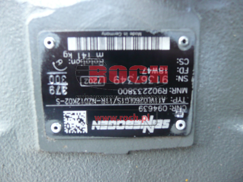 SENNEBOGEN A11VLO260LG1S/11R-NZD12K02-S 094639 + DC0S8902 ALDCO S8902AL + DC0S7532+ 2ALDC0S7532 ALDC0S7 - Pompa hidraulica: Foto 1 SENNEBOGEN A11VLO260LG1S/11R-NZD12K02-S 094639 + DC0S8902 ALDCO S8902AL + DC0S7532+ 2ALDC0S7532 ALDC0S7 - Pompa hidraulica: Foto 1