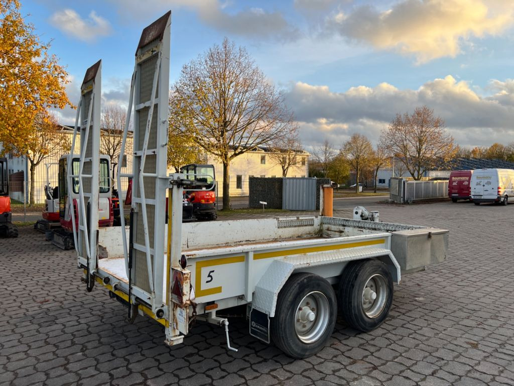 Blomenröhr 552/6900 Tieflader, Rampen, 6,9 to. zGG, TÜV neu - Remorcă transport agabaritic: Foto 4 Blomenröhr 552/6900 Tieflader, Rampen, 6,9 to. zGG, TÜV neu - Remorcă transport agabaritic: Foto 4
